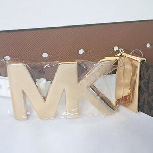 Michael Kors MK Monogram Reversible Belt. BNWT